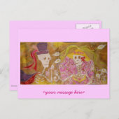 Carte Postale y'a de l'amour dans l'air  (Devant / Derrière)