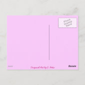 Carte Postale y'a de l'amour dans l'air  (Dos)