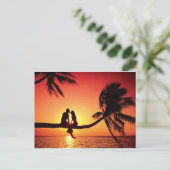 Carte Postale y'a de l'amour dans l'air  (Debout devant)