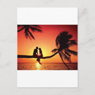 Carte Postale y'a de l'amour dans l'air 