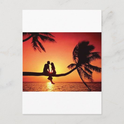 Carte Postale y'a de l'amour dans l'air (Devant)