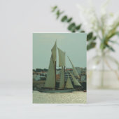 Carte Postale Yacht classique (Debout devant)