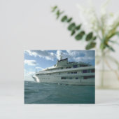 Carte Postale Yacht de luxe (Debout devant)