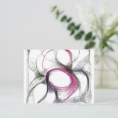 Carte Postale yaei_linkked projet de neurone interconnecté (Debout devant)