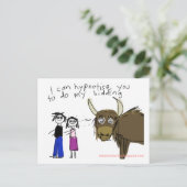 Carte Postale Yak cosmique #2 (Debout devant)