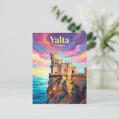 Carte Postale Yalta Crimée (Debout devant)