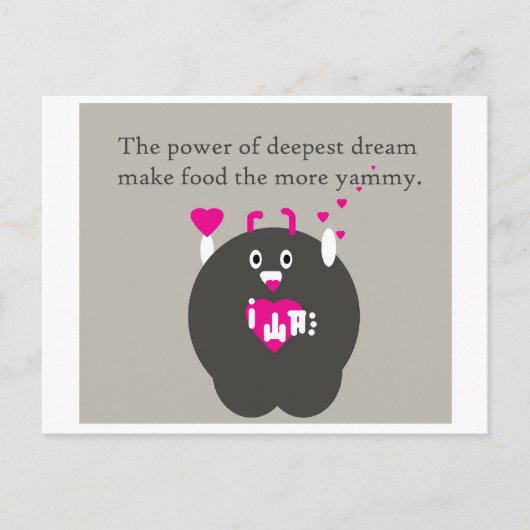 Carte Postale Yammy (Devant)