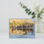 Carte Postale Yampa River - Western Travel (Debout devant)