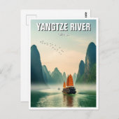 Carte Postale Yangtze (Devant / Derrière)