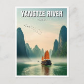 Carte Postale Yangtze (Devant)