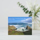 Carte Postale Yaquina Head Superbe zone naturelle, Oregon Post (Debout devant)