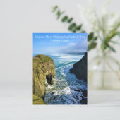 Carte Postale Yaquina Head Superbe zone naturelle, Oregon Post (Debout devant)