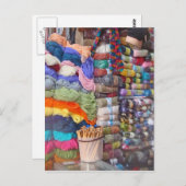 Carte Postale Yarn Shop (Devant / Derrière)