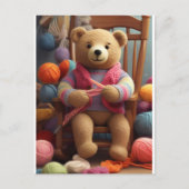 Carte Postale Yarnie Bear (Devant)