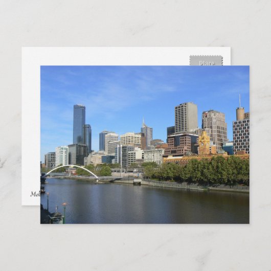 Carte Postale Yarra Skyline (Devant / Derrière)