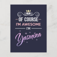 Yasmina Bien sûr que je suis génial