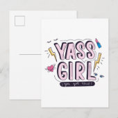 Carte Postale Yass Girl | Vous Avez Obtenu (Devant / Derrière)