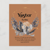 Carte Postale Yaster | Noms de Dieu Écriture Dévotionnelle (Devant)