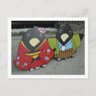 Carte Postale Yatagarasu (corbeau à trois pattes) : Kyoto