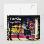 Carte Postale Ybor City, Tampa FLORIDA (Devant / Derrière)