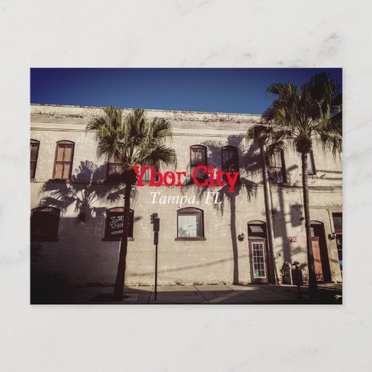 Carte Postale Ybor City, Tampa FLORIDA (Devant)