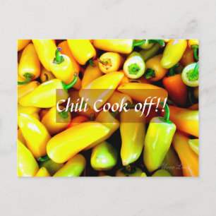 Carte Postale Yellow Chillies
