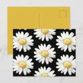 Carte Postale Yellow Dotted Daisy's (Devant / Derrière)