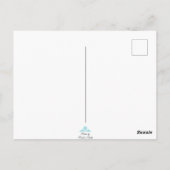 Carte Postale Yellow Flower- Blank Folded Greeting Card (Dos)