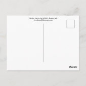 Carte Postale Yellow Gingko (Dos)