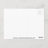 Carte Postale Yellow koi Japonais carp watercolour art fish (Dos)