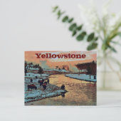 Carte postale Yellowstone (Debout devant)