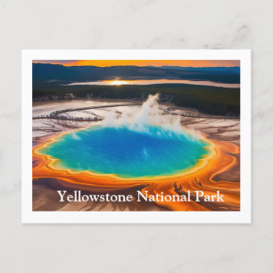 Carte postale Yellowstone