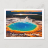 Carte postale Yellowstone (Devant)