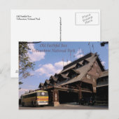 Carte postale Yellowstone (Devant / Derrière)