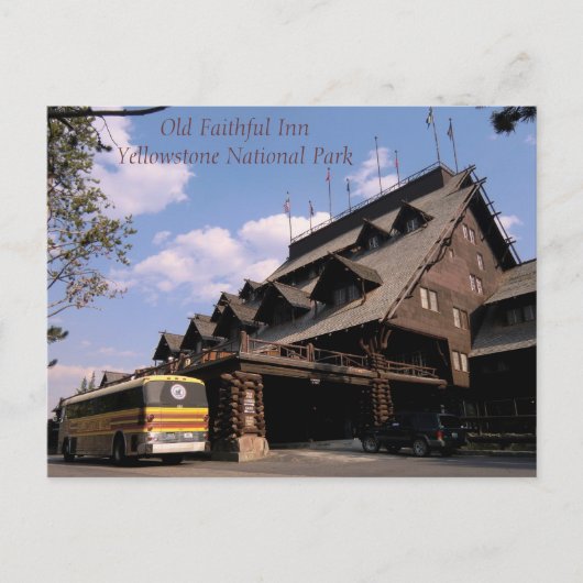 Carte postale Yellowstone (Devant)