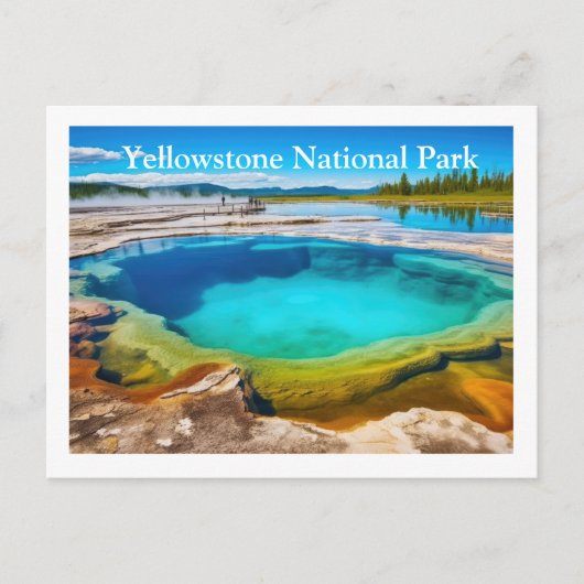 Carte postale Yellowstone (Devant)