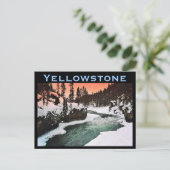 Carte postale Yellowstone (Debout devant)