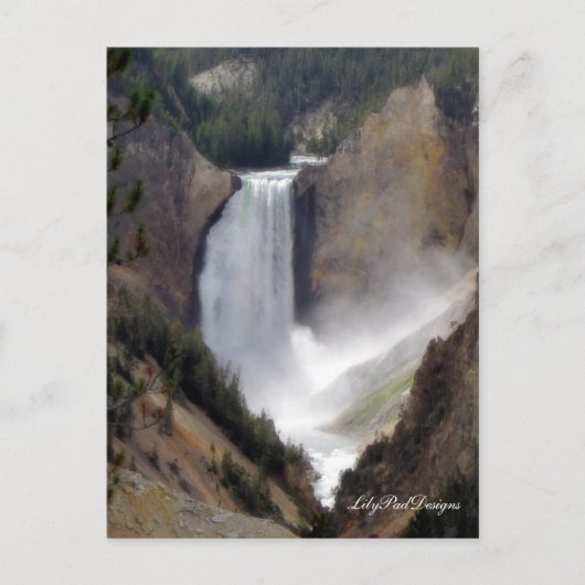 Carte postale Yellowstone Falls (Devant)