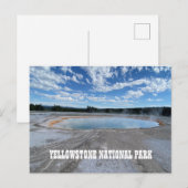 Carte Postale Yellowstone Grand Prismatic Spring (Devant / Derrière)
