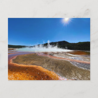 Carte postale Yellowstone Hot Springs