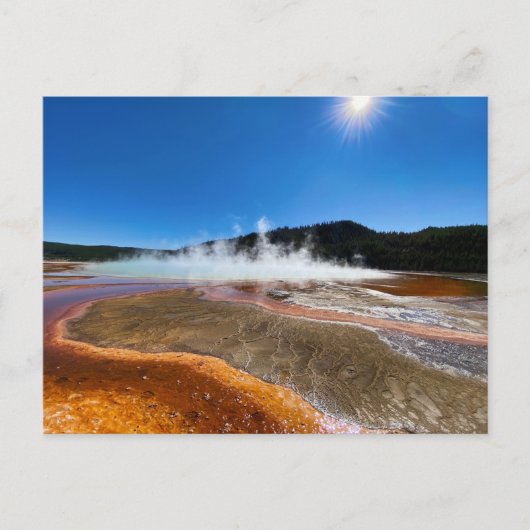 Carte postale Yellowstone Hot Springs (Devant)