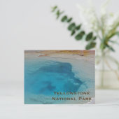 Carte Postale Yellowstone Stunning Blue Pool Photo Parc national (Debout devant)