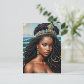 Carte Postale Yemaya Orisha Water Goddess (Debout devant)