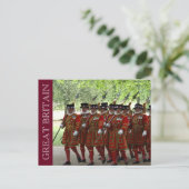 Carte Postale yeoman (Debout devant)