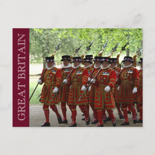 Carte Postale yeoman (Devant)