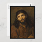 Carte Postale Yeux compatissants Jésus (Devant / Derrière)