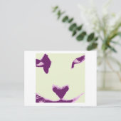 Carte Postale Yeux de Chat (Debout devant)