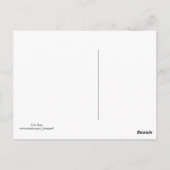 Carte Postale Yeux de Chat (Dos)