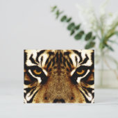 Carte Postale Yeux d'un tigre (Debout devant)