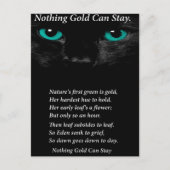 Carte Postale Yeux fixes (Devant)